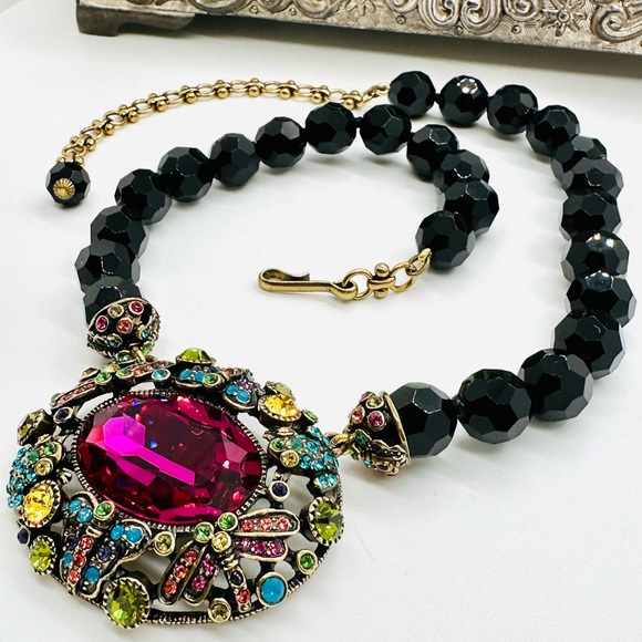 GORGEOUS vintage HEIDI DAUS Necklace - Picture 1 of 17